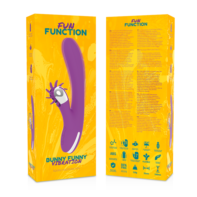 FUNCIÓN DIVERTIDA - VIBRACIÓN DIVERTIDA DE CONEJO 2.0