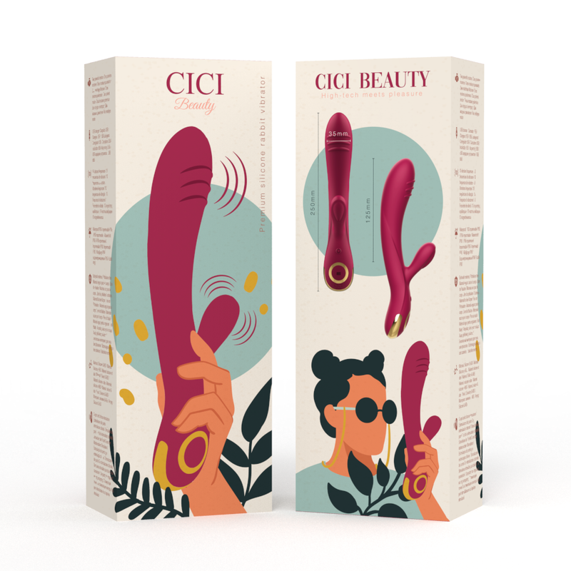 CICI BEAUTY - LAPIN VIBRATEUR IN PREMIUM SILICONE