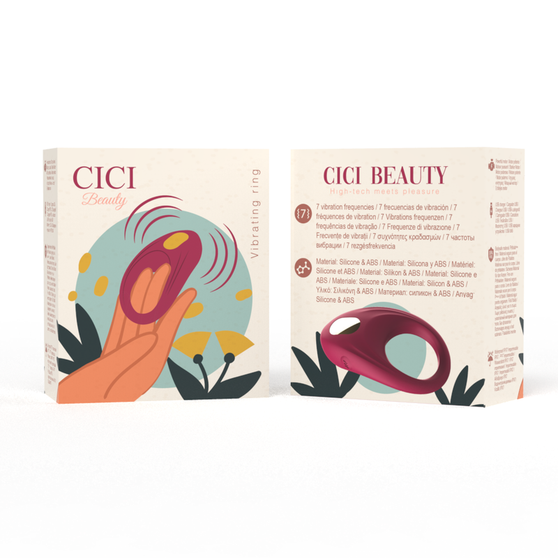 CICI BEAUTY - ANNEAU VIBRANT IN PREMIUM SILICONE