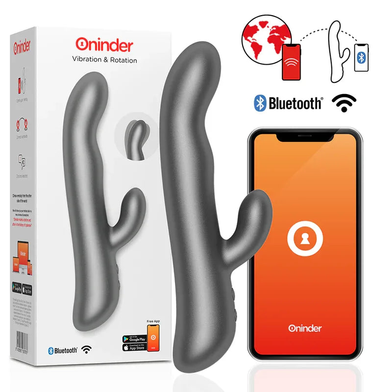 Oninder – Oslo Vibration et Rotation Noir – Application Gratuite