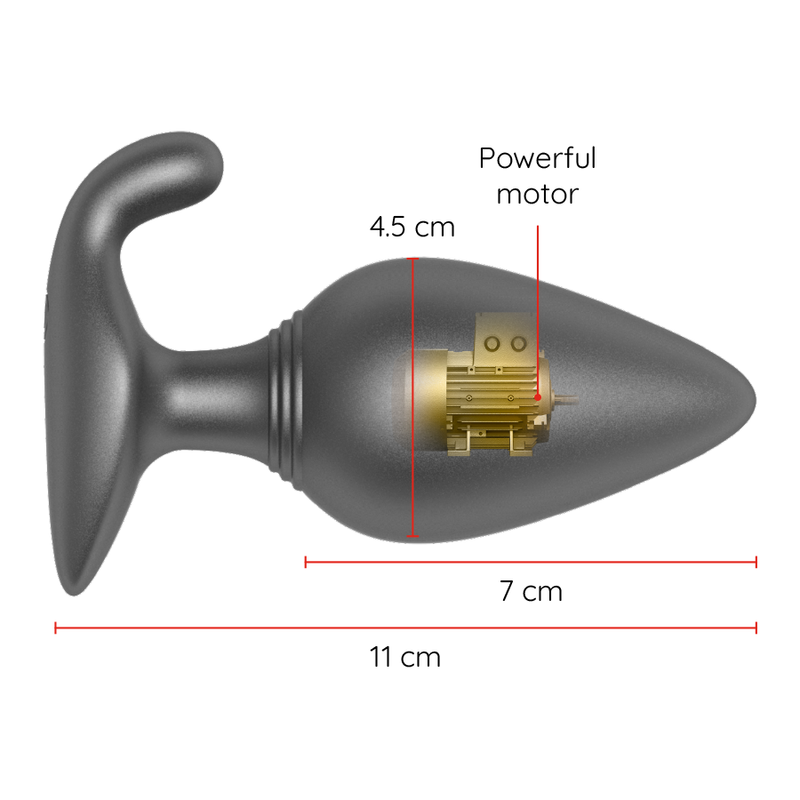 ONINDER - PLUG ANAL VIBRANTE RIO NEGRO - APLICACIÓN GRATUITA