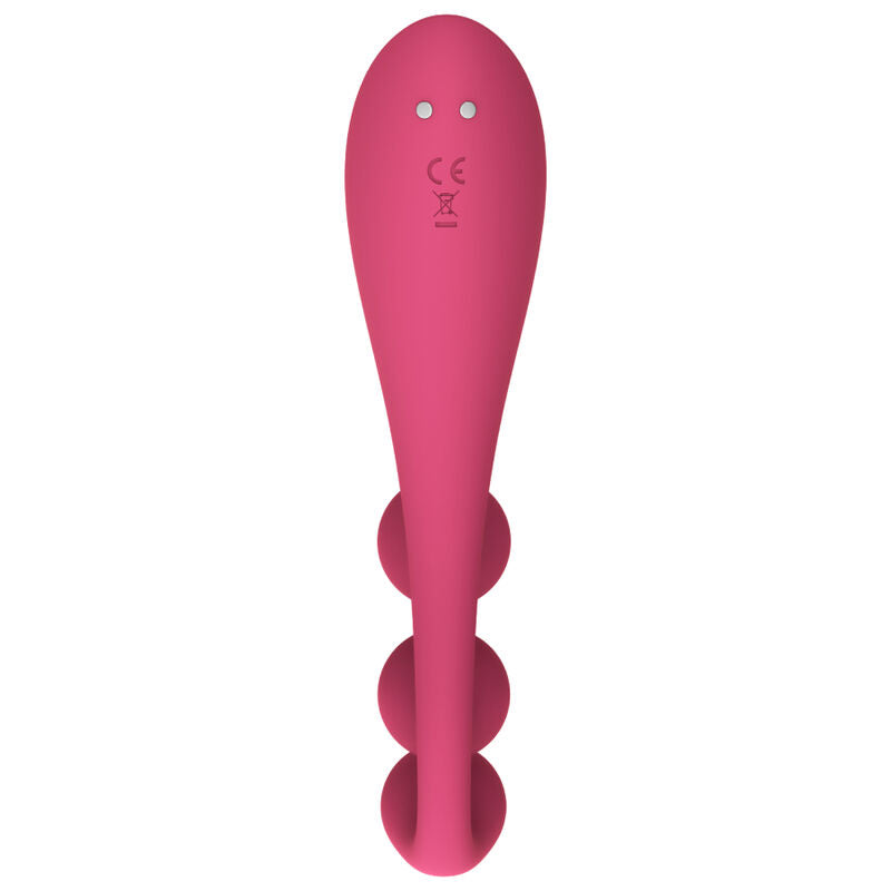 SATISFYER - VIBRADOR MULTI TRI BALL 1 ROJO