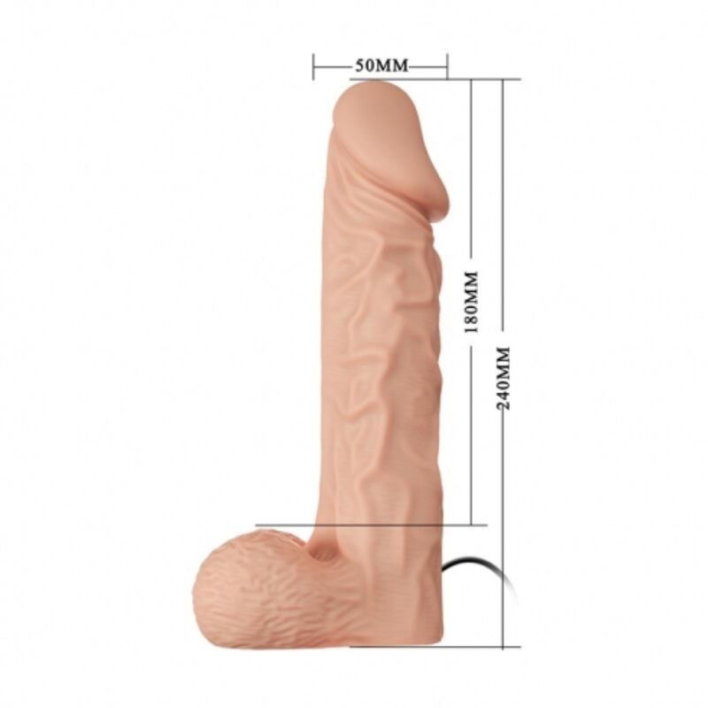 DANCE - HARNAIS DE ULTRA PASSIONNÉE 24 CM NATUREL