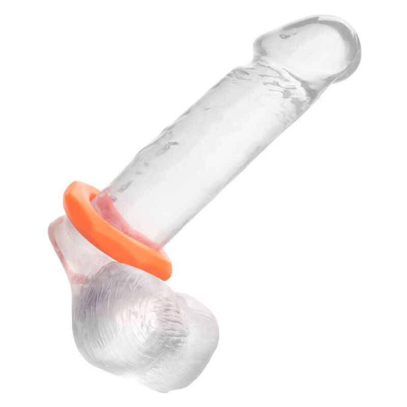 CALEXOTICS - ORANGE ALPHA SEXAGON RING