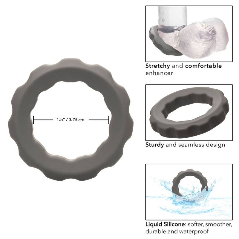 CALEXOTICS - ANILLO GRIS ERECT ALPHA