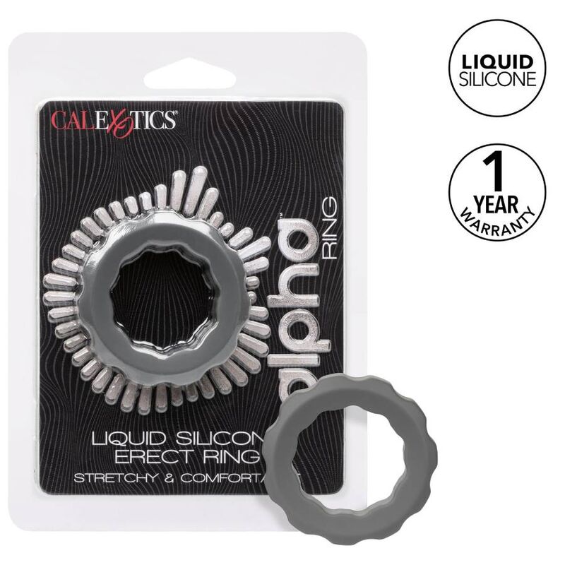 CALEXOTICS - ANILLO GRIS ERECT ALPHA