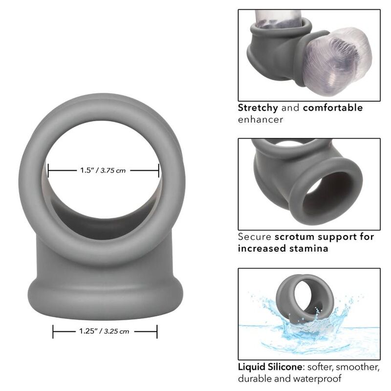 CALEXOTICS - ANILLO GRIS ALPHA PRECISION