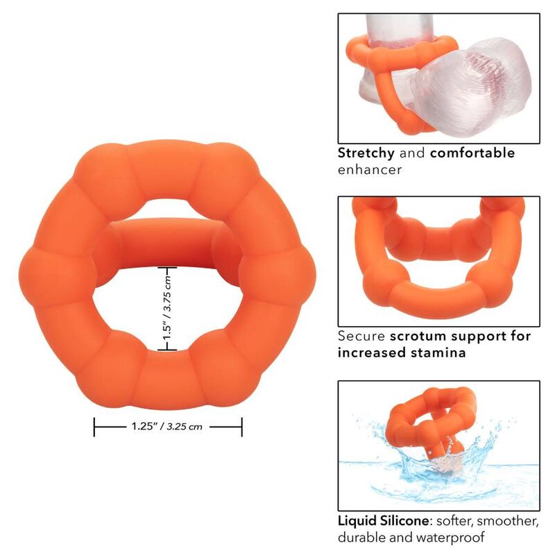 CALEXOTICS - ANILLO NARANJA ALPHA ALL STAR
