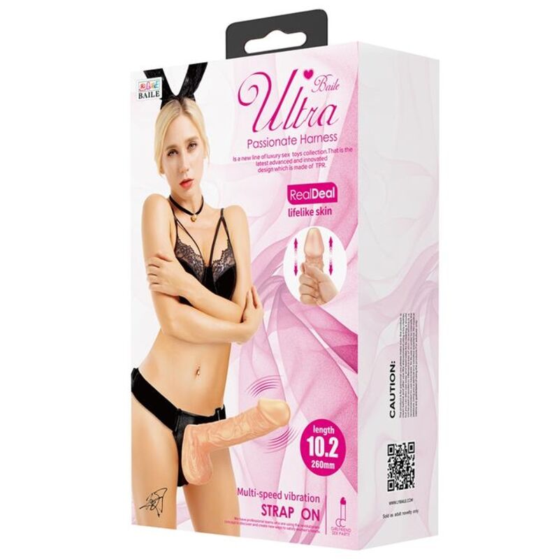 DANCE - HARNAIS DE ULTRA PASSIONNÉE 26 CM NATUREL