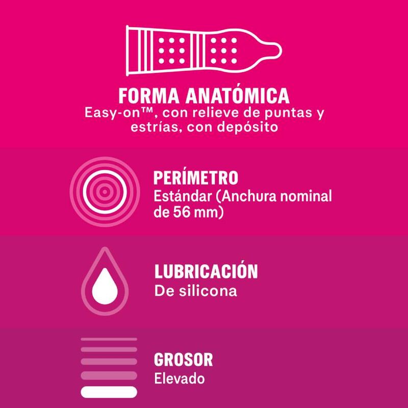 DUREX - LADY PLACER 12 UNIDADES