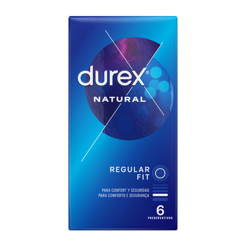 DUREX - CLÁSICO NATURAL 6 UNIDADES