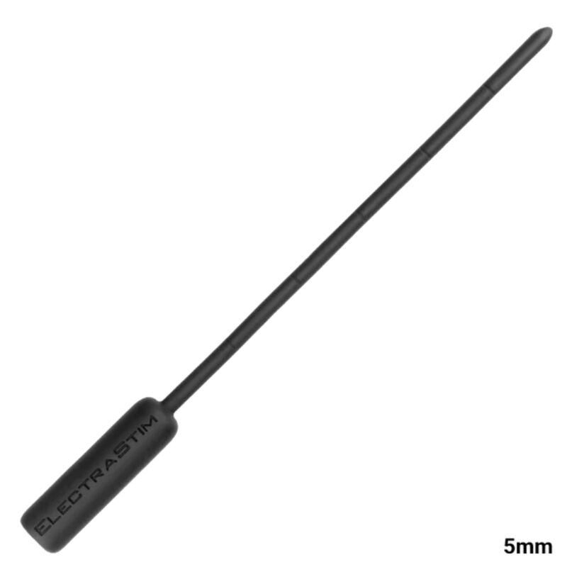 ELECTRASTIM - SONDA URETRAL ELECTRO-SEXUAL DE SILICONA FLEXIBLE DE 5 MM