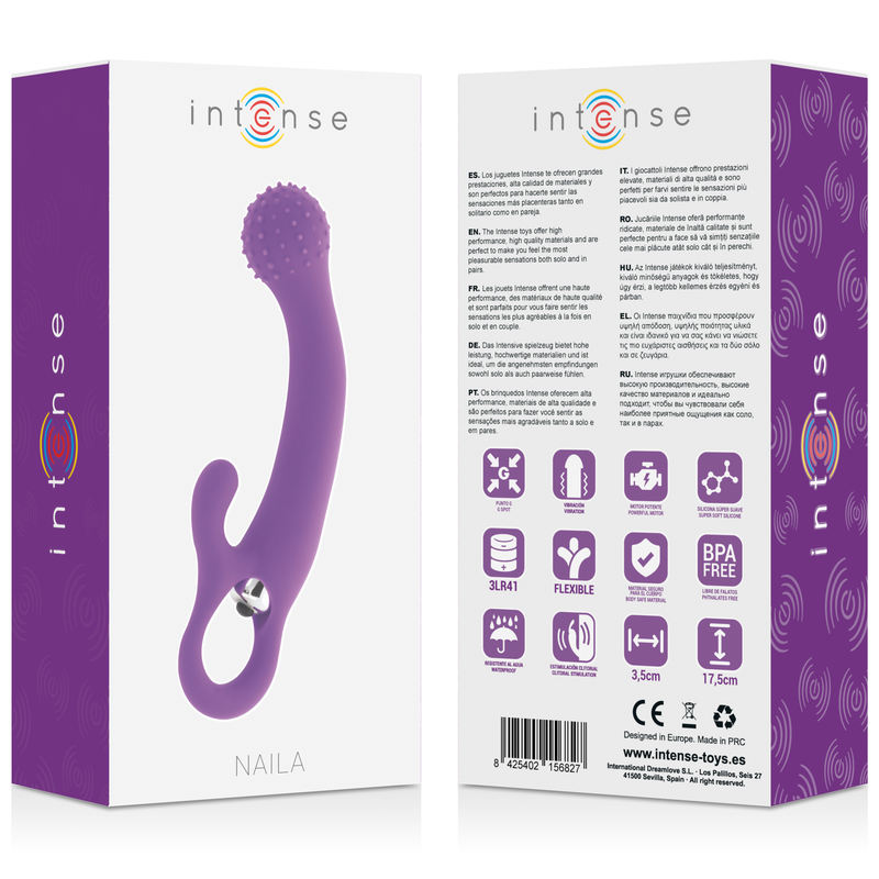INTENSO - VIBRANTE UÑAS DE SILICONA LILA