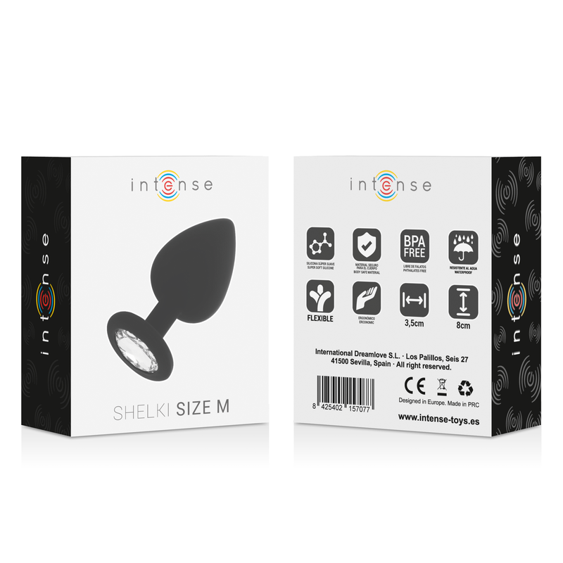 INTENSO - PLUG ANAL SHELKI M NEGRO