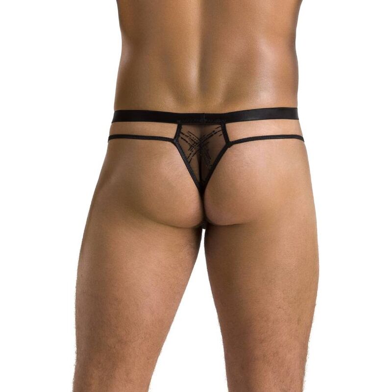 PASIÓN - 029 TANGA COLLIN NEGRO L/XL