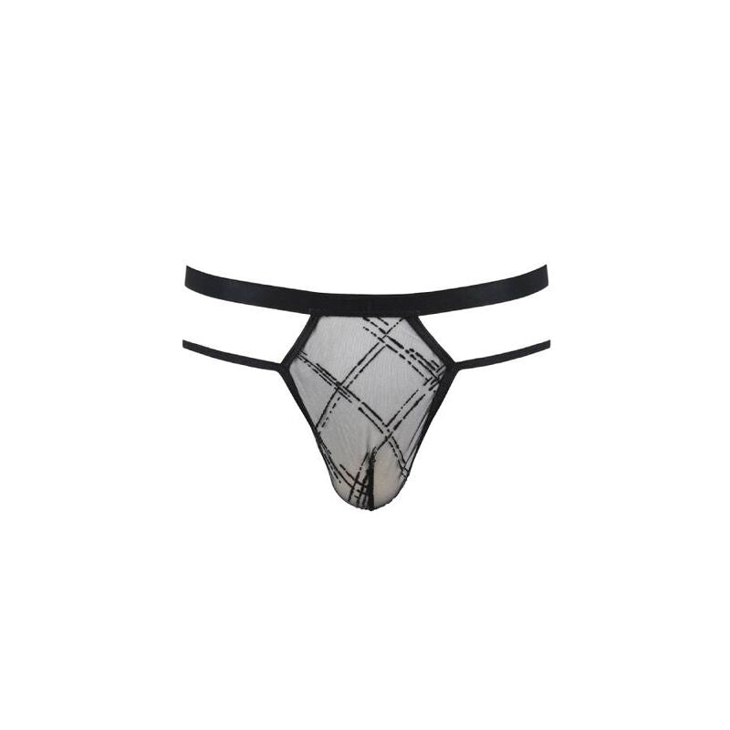 PASIÓN - 029 TANGA COLLIN NEGRO L/XL