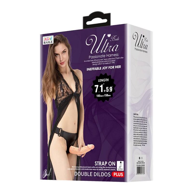 DANCE - ULTRA PASSIONNÉ DOUBLE GODES AVEC HARNAIS