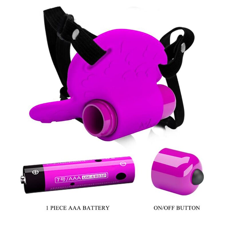 PRETTY LOVE - HEARTBEAT CLITORIS MASSEUR 10 VIBRATION MODES VIOLET