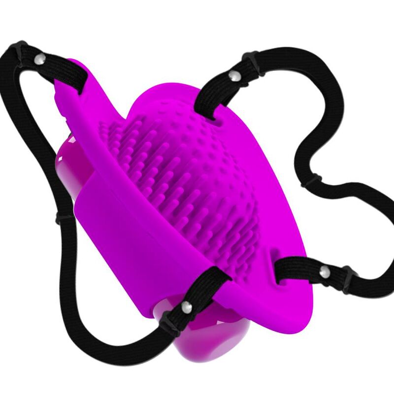 PRETTY LOVE - HEARTBEAT CLITORIS MASSEUR 10 VIBRATION MODES VIOLET