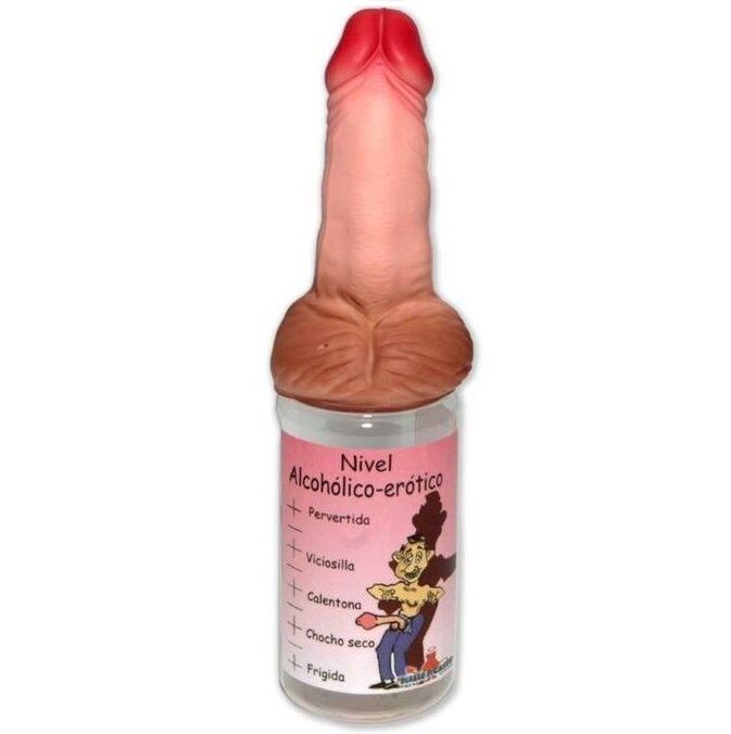 DIABLO PICANTE - BOTELLA DE ALCOHOL EN FORMA DE PENE DE 360 ML