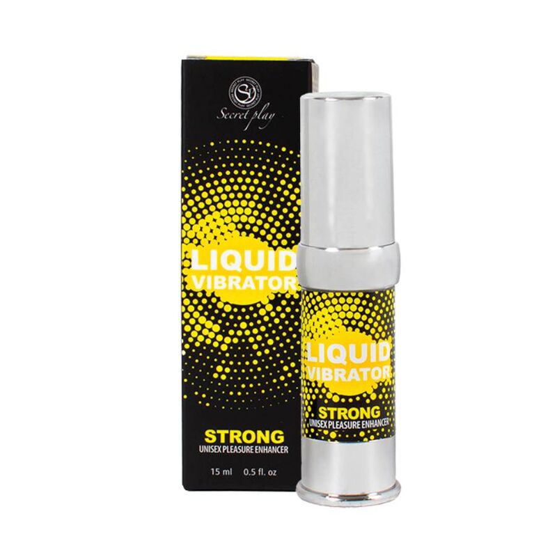 SECRETPLAY - ESTIMULADOR VIBRADOR UNISEX FUERTE LÍQUIDO 15 ML