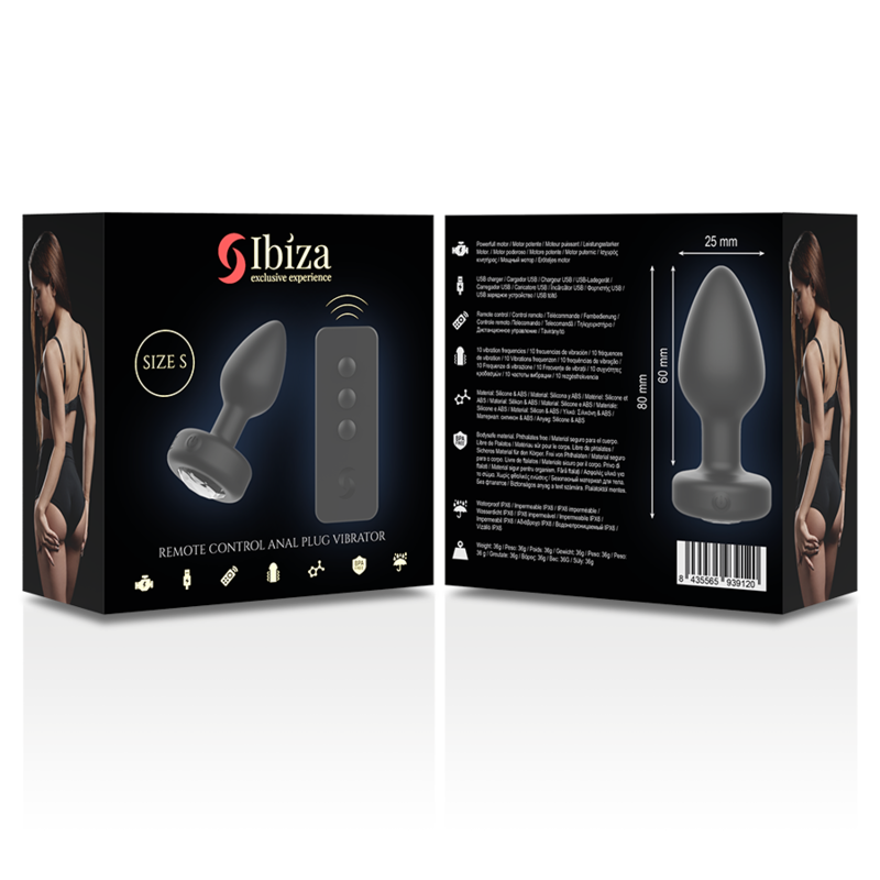 Prise anal télécommande – Ibiza