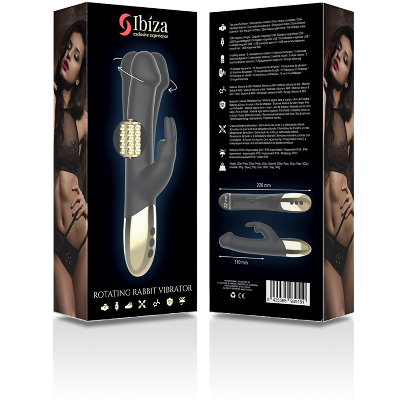 Vibrateur lapin rotatif – Ibiza