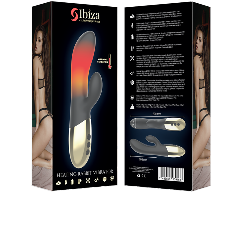 Vibrateur chauffant lapin – Ibiza