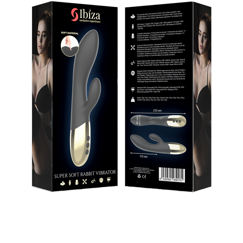 Vibrateur lapin super doux – Ibiza