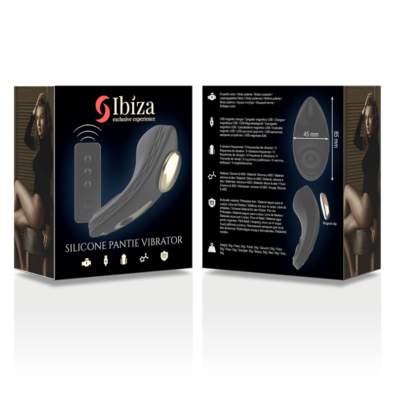 Télécommande vibrateur pantie en silicone – Ibiza