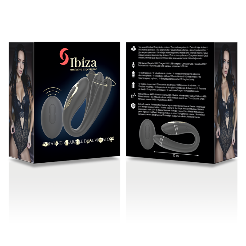 Double vibrateur rotatif – Ibiza