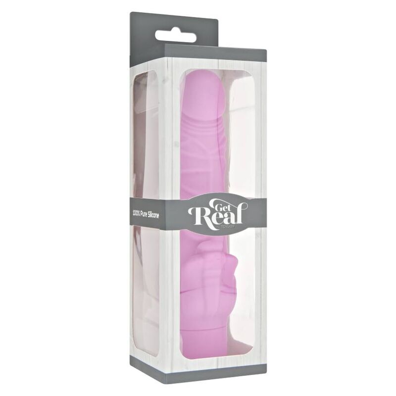 GET REAL - VIBRADOR ESTIMULANTE ROSA CLÁSICO