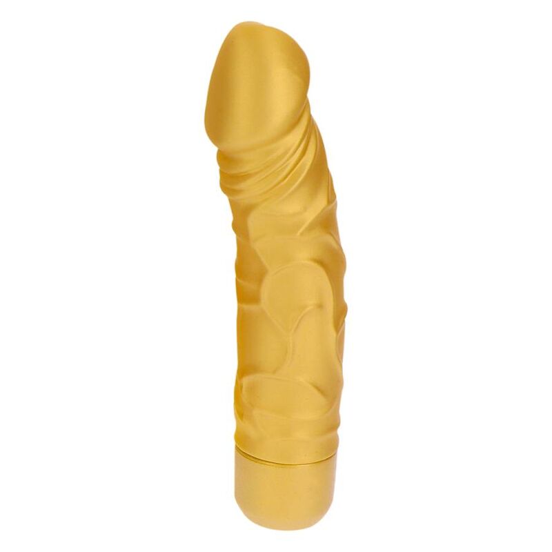 GET REAL - GOLD DICKER VIBRADOR ORIGINAL GOLD