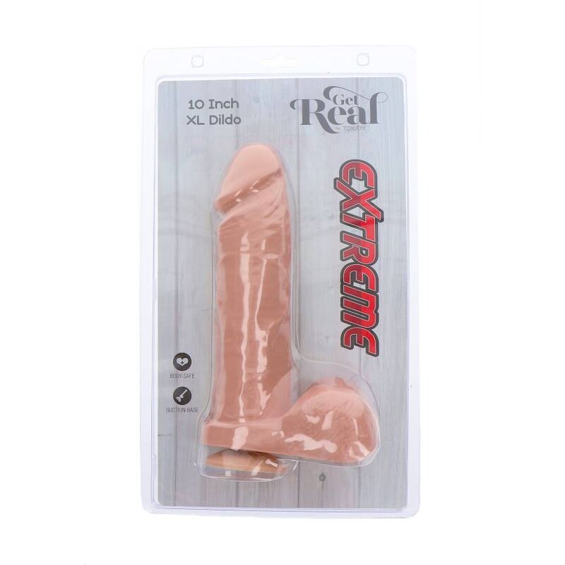GET REAL - GODE EXTREME XL 25.5 CM PEAU
