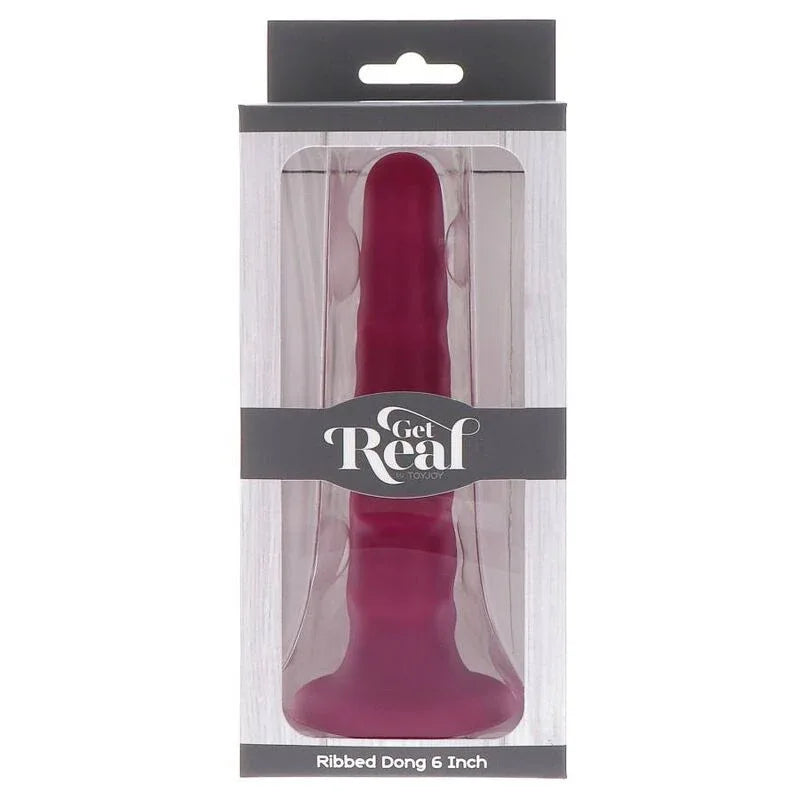 Get Real – Dong Côtelé 12 cm Rouge