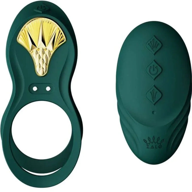 Zalo – Bague Vibrante Couples Bayek Verte