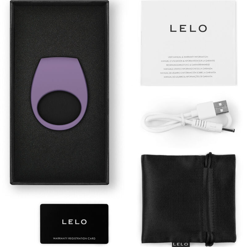 LELO - ANILLO VIBRADOR TOR 3 AZUL