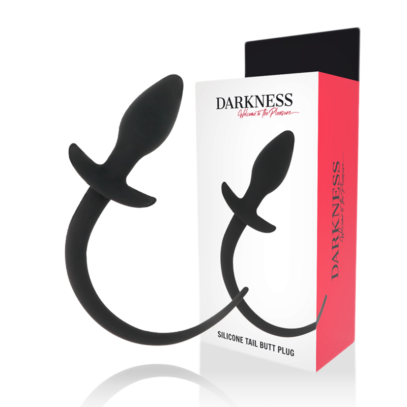 DARKNESS - PLUG ANAL DE SILICONA 28 CM NEGRO