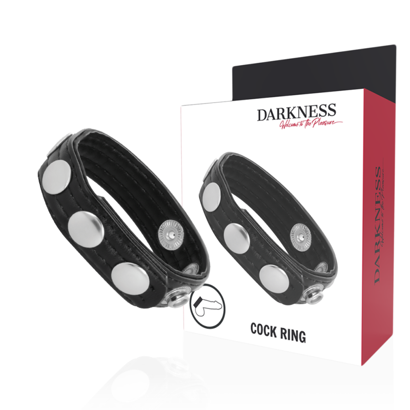 DARKNESS - ANILLO DE ERECCIÓN DE CUERO