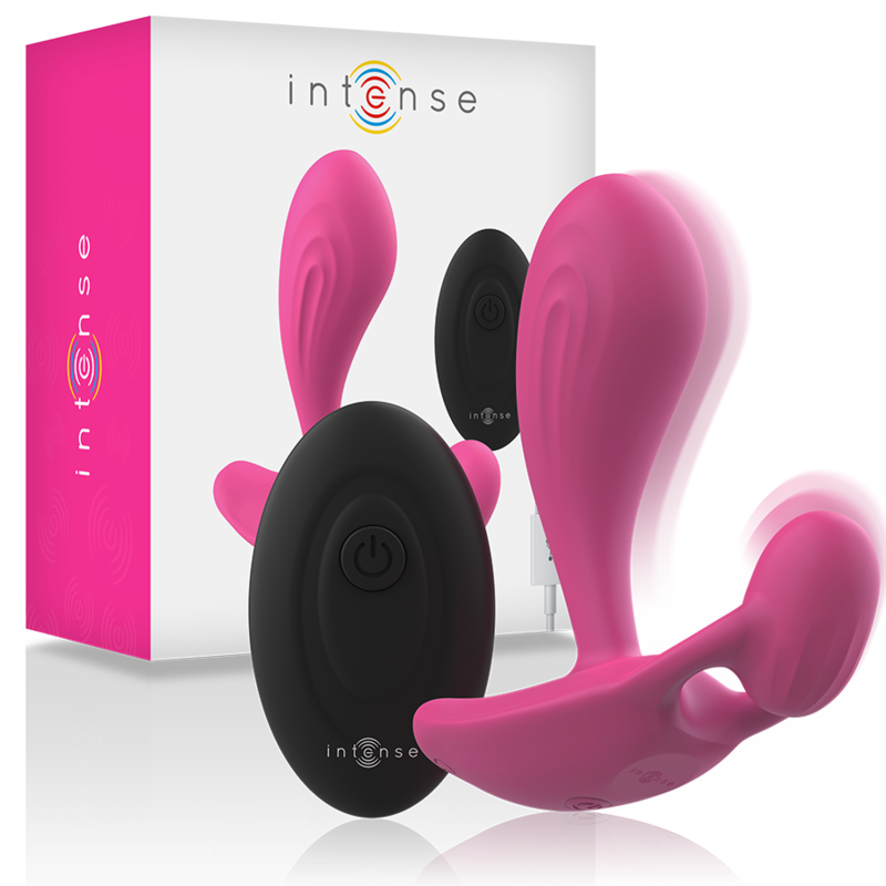 INTENSE - PLUG ANAL CON CONTROL REMOTO SHELLY ROSA
