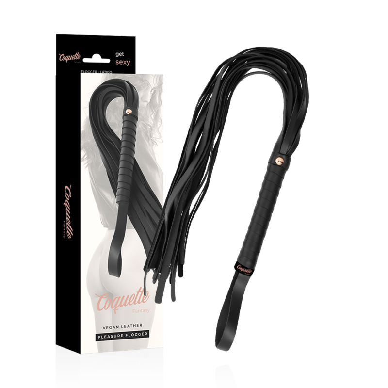 COQUETTE CHIC DESIRE - FOUET FANTAISIE IN VÉGAN CUIR