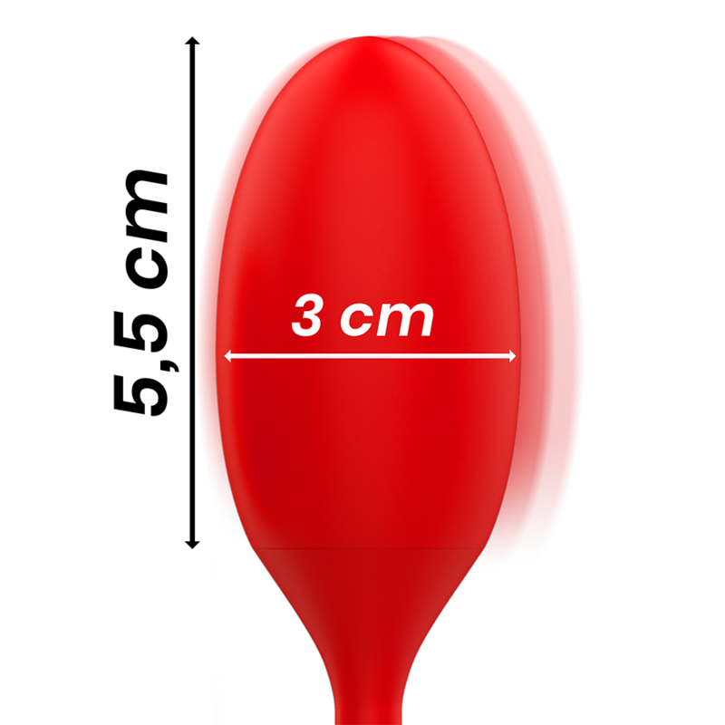 MIA - TOSCANA VARITA DOBLE PLACER + HUEVO VIBRADOR