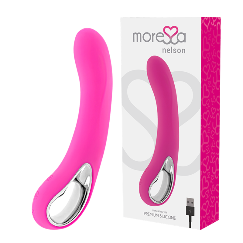 MORESSA - NELSON RECARGABLE DE SILICONA PREMIUM