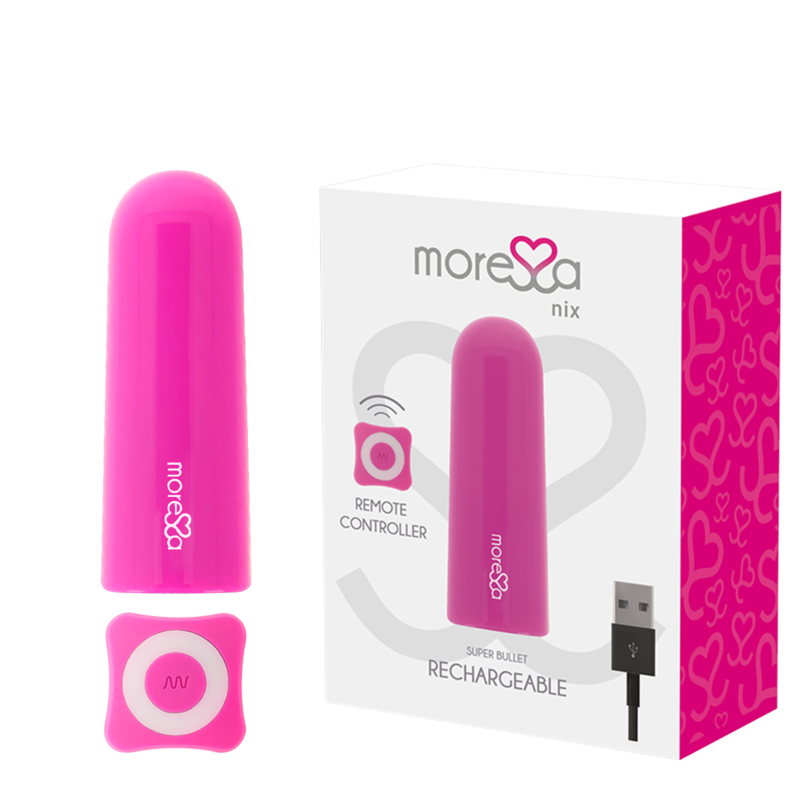 MORESSA - NIX VIBRATEUR TÉLÉLÉCOMMANDE ROSE