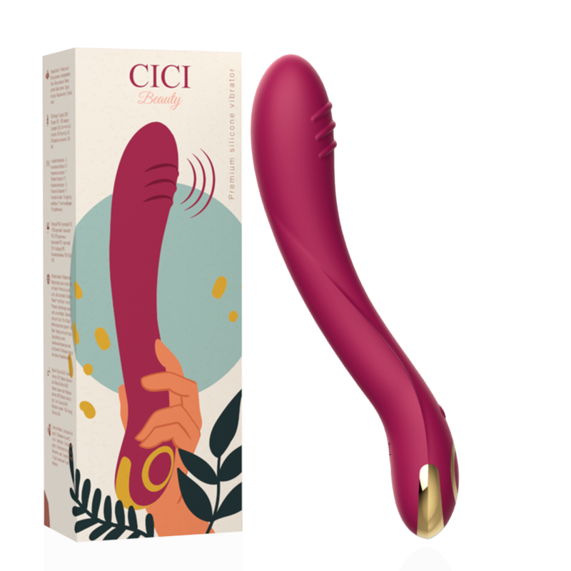 CICI BEAUTY - VIBRATEUR POINT G IN PREMIUM SILICONE