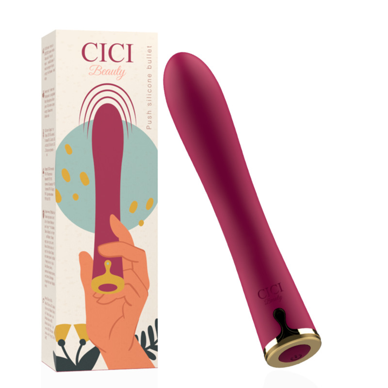 CICI BEAUTY - PREMIUM PUSH BULLET IN SILICONE