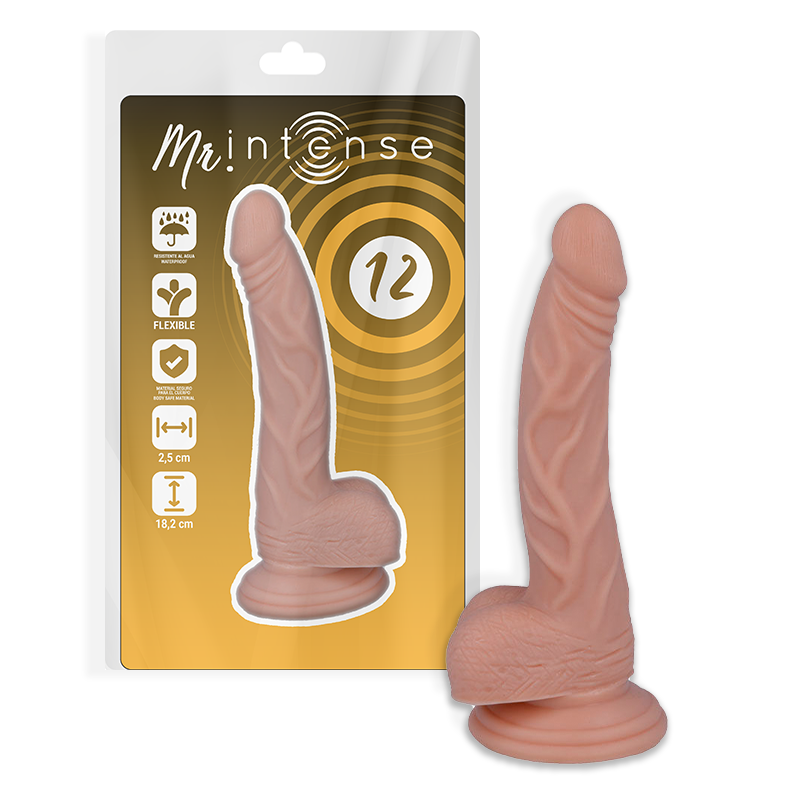 MR INTENSE - 12 PENE REALISTA 18,2 CM -O- 2,5 CM