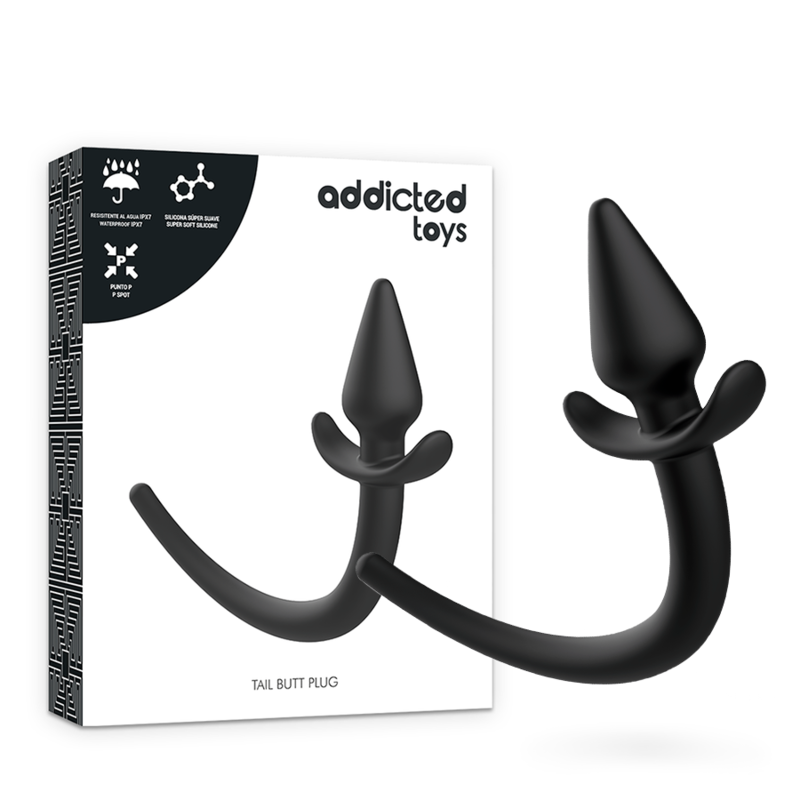 JUGUETES ADICTO - PLUG ANAL DE SILICONA PARA CACHORROS