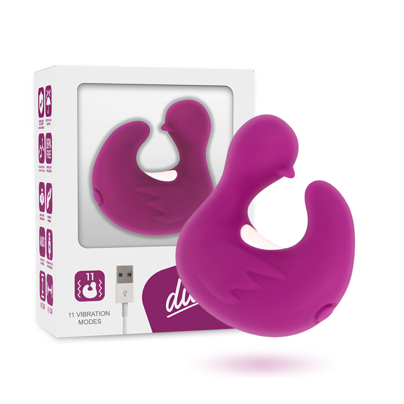 COVERME - RECHARGEABLE SILICONE DUCK DICE STIMULATING DUCKYMANIA