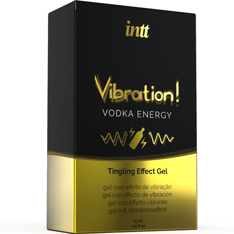 INTT - GEL LÍQUIDO VIBRANTE POTENTE INTIMULANTE VODKA 15ML
